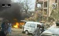 Twin blasts in Lahore market injure many people